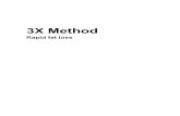 3X Method Manual Complete 200923