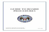 GUIDE TO BOARD PROCEDURES