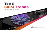 Top 5 SIEM Trends