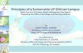 Principles of a Sustainable UP Diliman Campus