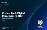Central Bank Digital Currencies (CBDC)