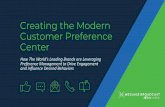 Creating the Modern Customer Preference Center