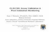 CLSI C60: Assay Validation & Post-Validation Monitoring