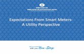 Expectations From Smart Meters- A Utility Perspective