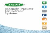 Specialty Products Demineralizers For Hydronic Systems - Axiom