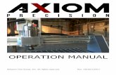 OPERATION MANUAL - Small Format CNC Routers & Accessories