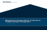 Biopharmaceutical Industry Fellowship Program