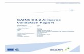 GAINS D3.2 Airborne Validation Report