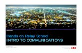 Intro to Communications Hands on Relay School 2013 .ppt