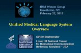 Unified Medical Language System Overview