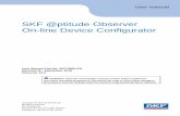 SKF @ptitude Observer On-line Device Configurator