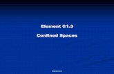 Element C1.3 Confined Spaces - OHS.me.uk