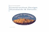 Construction Design Manual PDF - Springdale Town