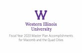 Fiscal Year 2020 Master Plan Accomplishments for Macomb ...
