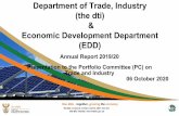 Department of Trade, Industry (the dti) Economic ...