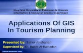 Applications Of GIS In Tourism Planning