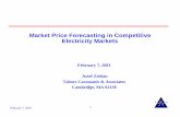 Market Price Forecasting in Competitive Electricity Markets