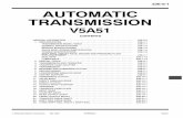 TRANSMISSION Workshop Manual V5A51