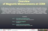 Overview of Magnetic Measurements at CERN