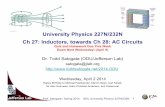 University Physics 227N/232N Ch 27: Inductors, towards Ch ...