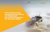 Investment opportunities in digital technologies in Australia