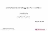 Micro/Nanotechnology for Picosatellites