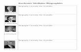 Rochester Mediator Biographies