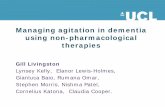 Managing agitation in dementia using non-pharmacological ...