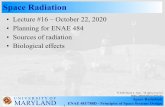Lecture #16 – October 22, 2020 Planning for ENAE 484 ...