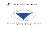 Clinical Education Handbook 2021-2022 - icc.edu