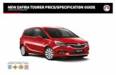 NEW ZAFIRA TOURER PRICE/SPECIFICATION GUIDE