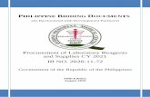 Procurement of Laboratory Reagents and Supplies CY 2021 IB ...