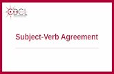 Subject-Verb Agreement - UPRRP