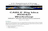 CABLE Big Idea RDD&D Workshop