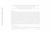 An E cient Second-Order Accurate and Continuous ...