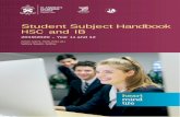 Student Subject Handbook HSC and IB