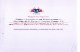 Rajgad Institute of Management Research Development, Pune-43