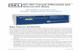 SEL-387 Current Differential and Overcurrent Relay