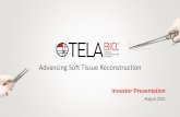 TELA Bio: Advancing Soft Tissue Reconstruction