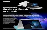 Introducing the Galaxy Book Pro 360