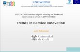 Trends in Service Innovation - OECD