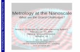 Metrology at the Nanoscale