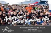 Popular Annual Financial Report - georgetown.org