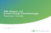30 Days of Learning Challenge
