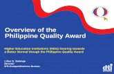 Overview of the Philippine Quality Award