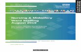 Nursing & Midwifery Ward Staffing August 2019