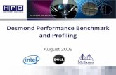 Desmond Performance Benchmark and Profiling