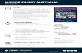 MICROBIOLOGY AUSTRALIA - CSIRO Publishing