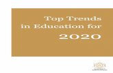 Top Trends in Education for 2020