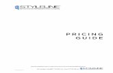 PRICING GUIDE - STYLELINE